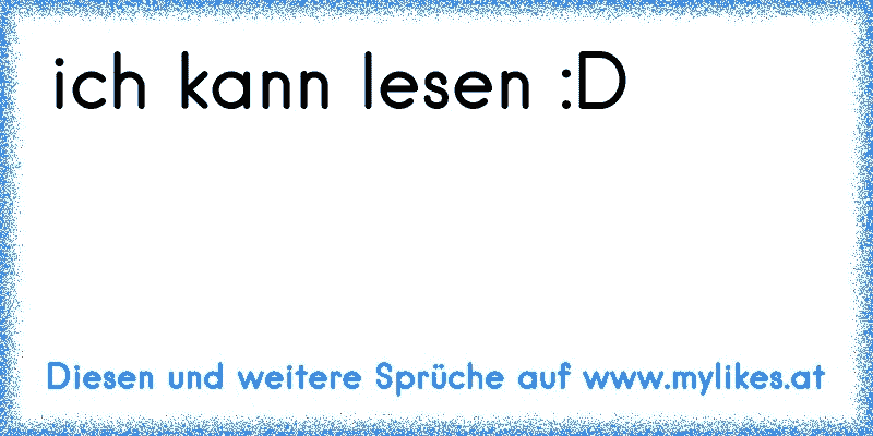 ich kann lesen :D
